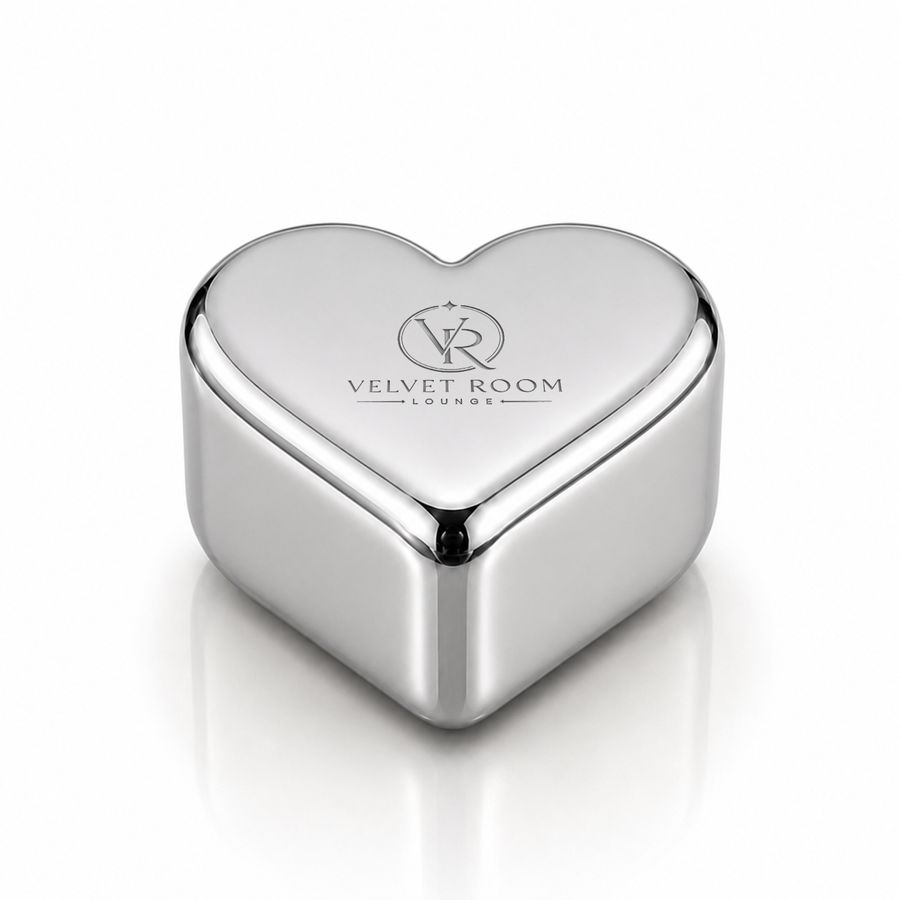 Heart-Shaped Stainless Steel Ice Cubes - Custom Ribbons Now