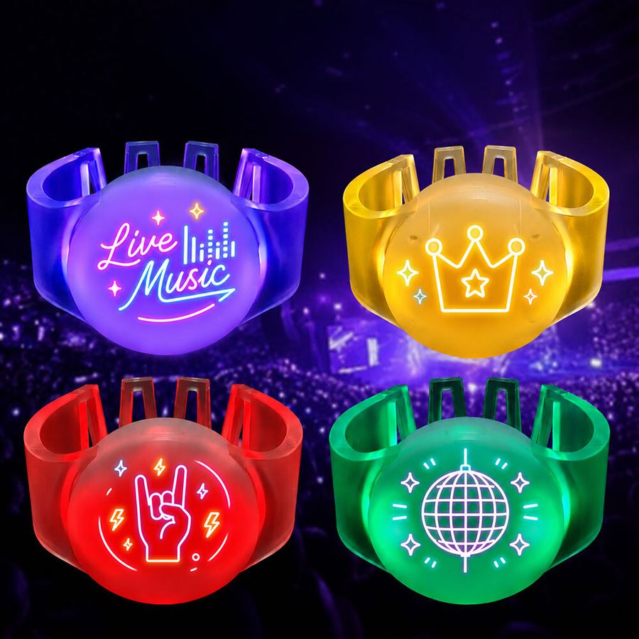 Glow Cheer Wristbands - Custom Ribbons Now
