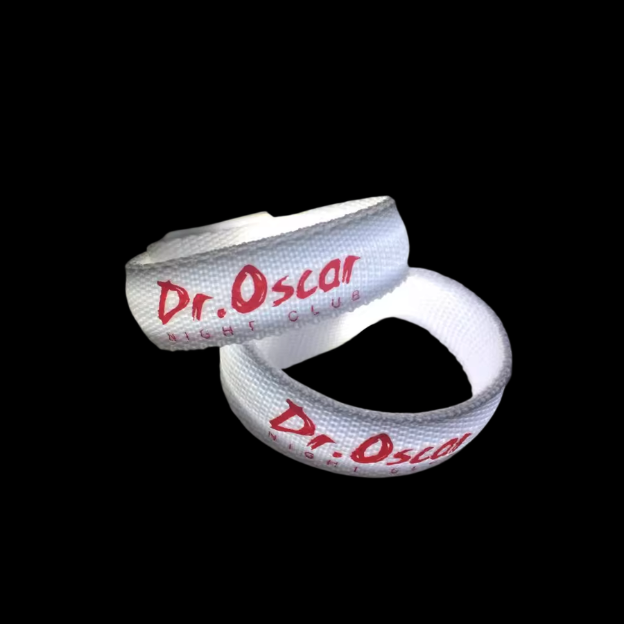 Glow Velcro Wristbands - Custom Ribbons Now