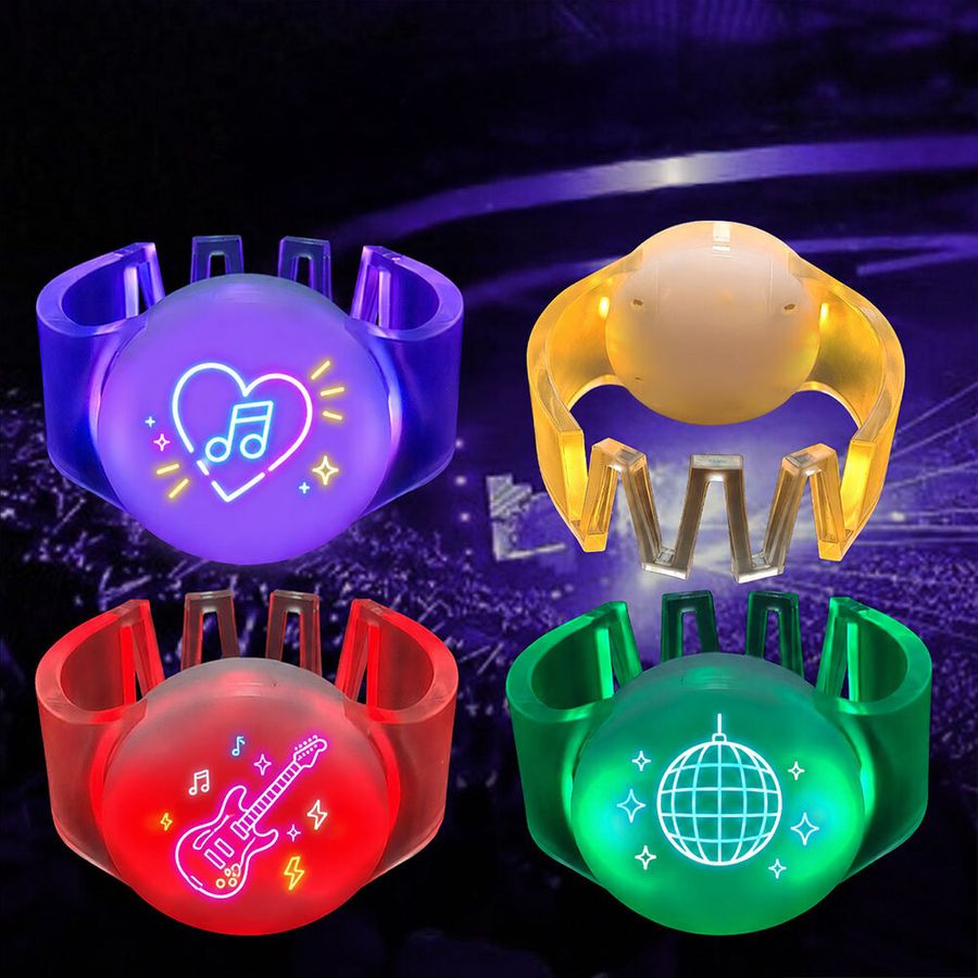 Glow Cheer Wristbands - Custom Ribbons Now