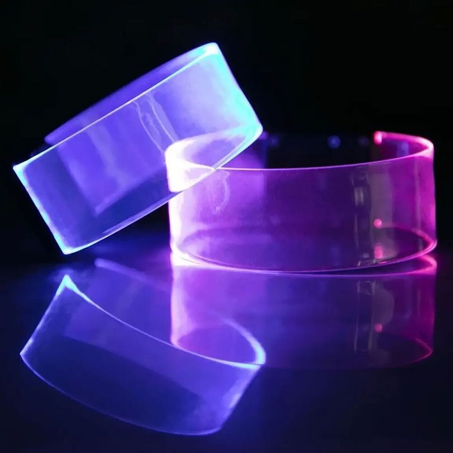 Light Up Magnetic Wristbands - Custom Ribbons Now