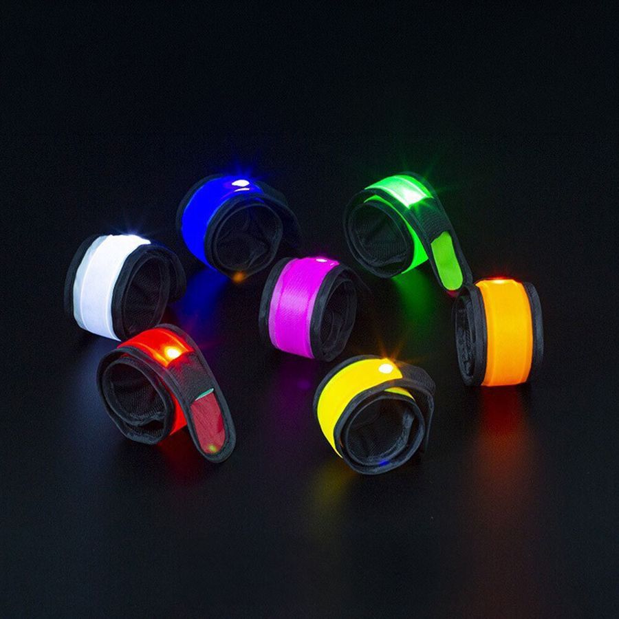 Light Up Slap Wristbands - Custom Ribbons Now