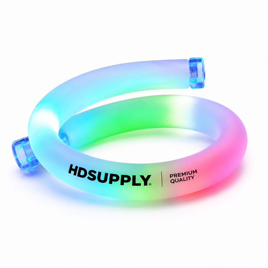Glow Tube Wristbands - Custom Ribbons Now