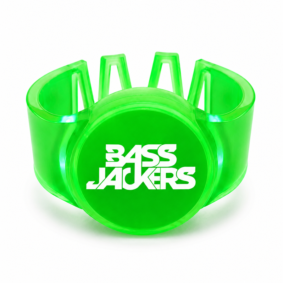 Glow Cheer Wristbands - Custom Ribbons Now