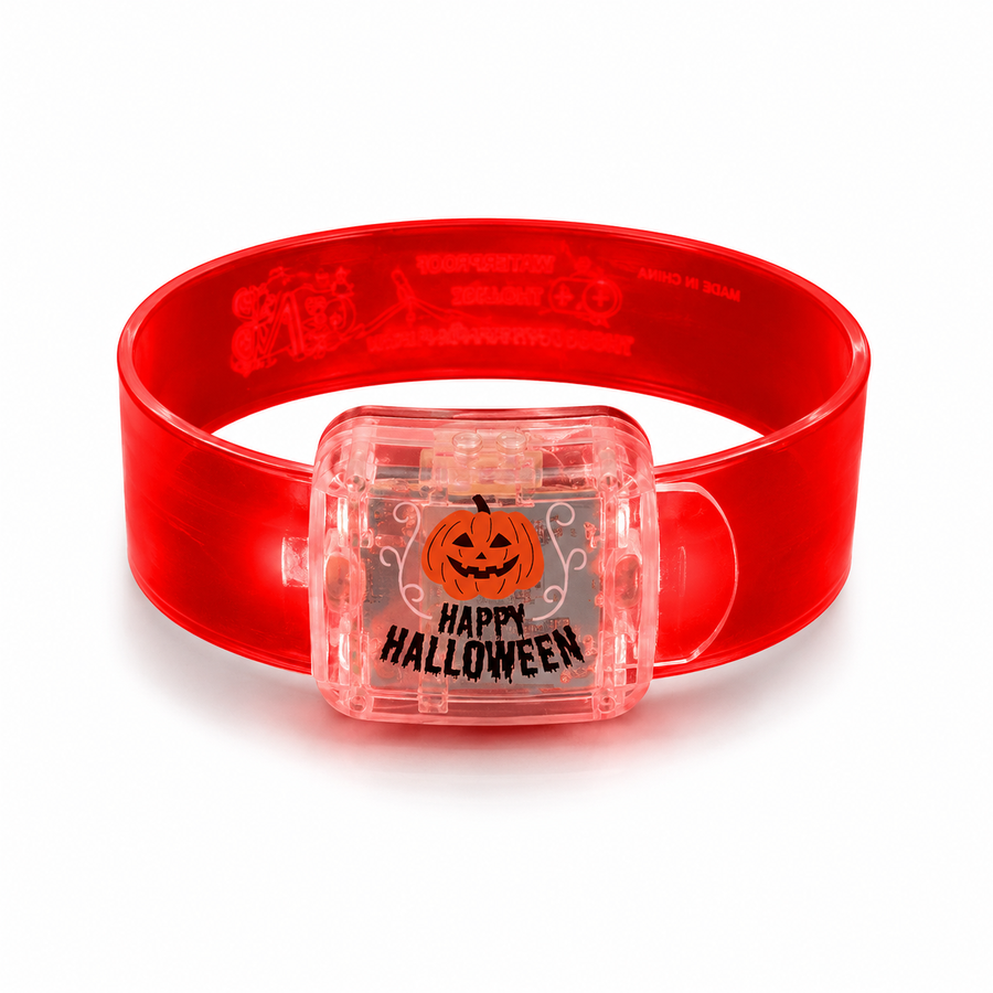 Light Up Plastic Wristbands - Custom Ribbons Now