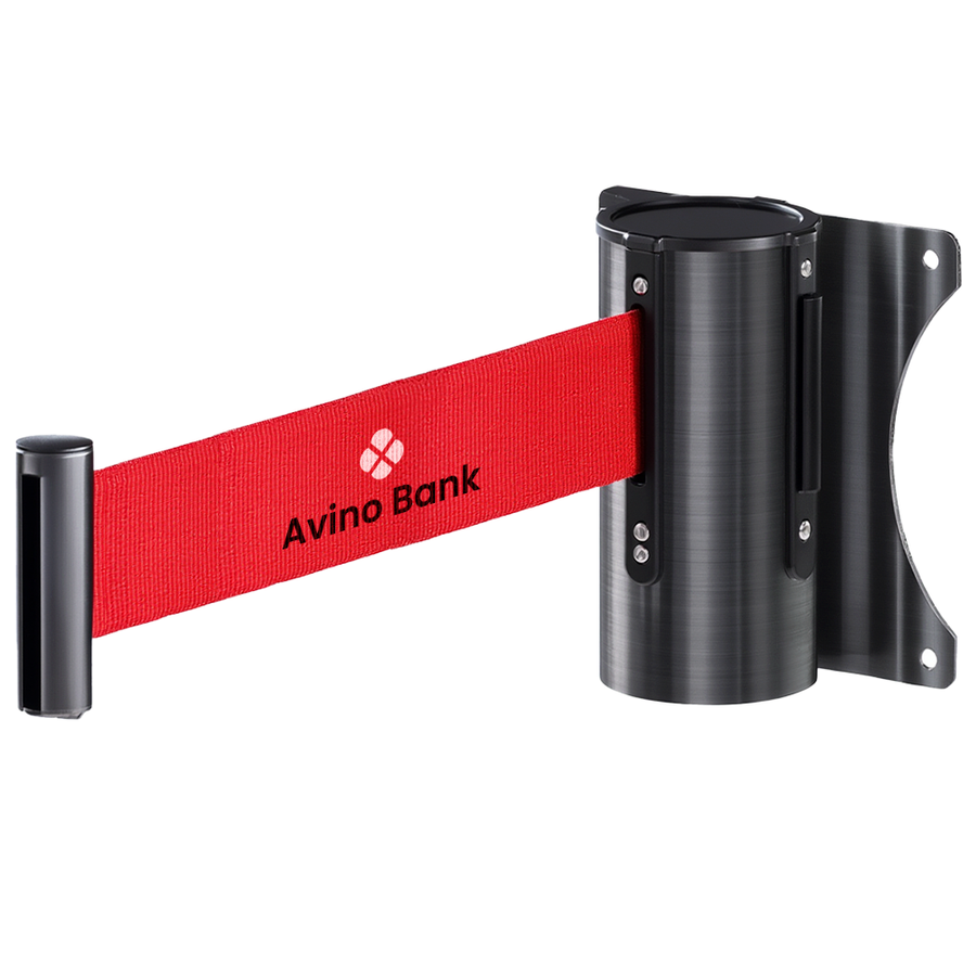 Wall Mount Retractable Belts - Custom Ribbons Now