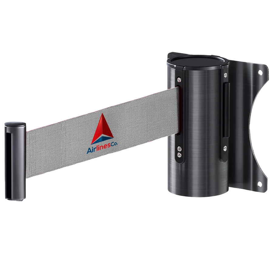 Wall Mount Retractable Belts - Custom Ribbons Now