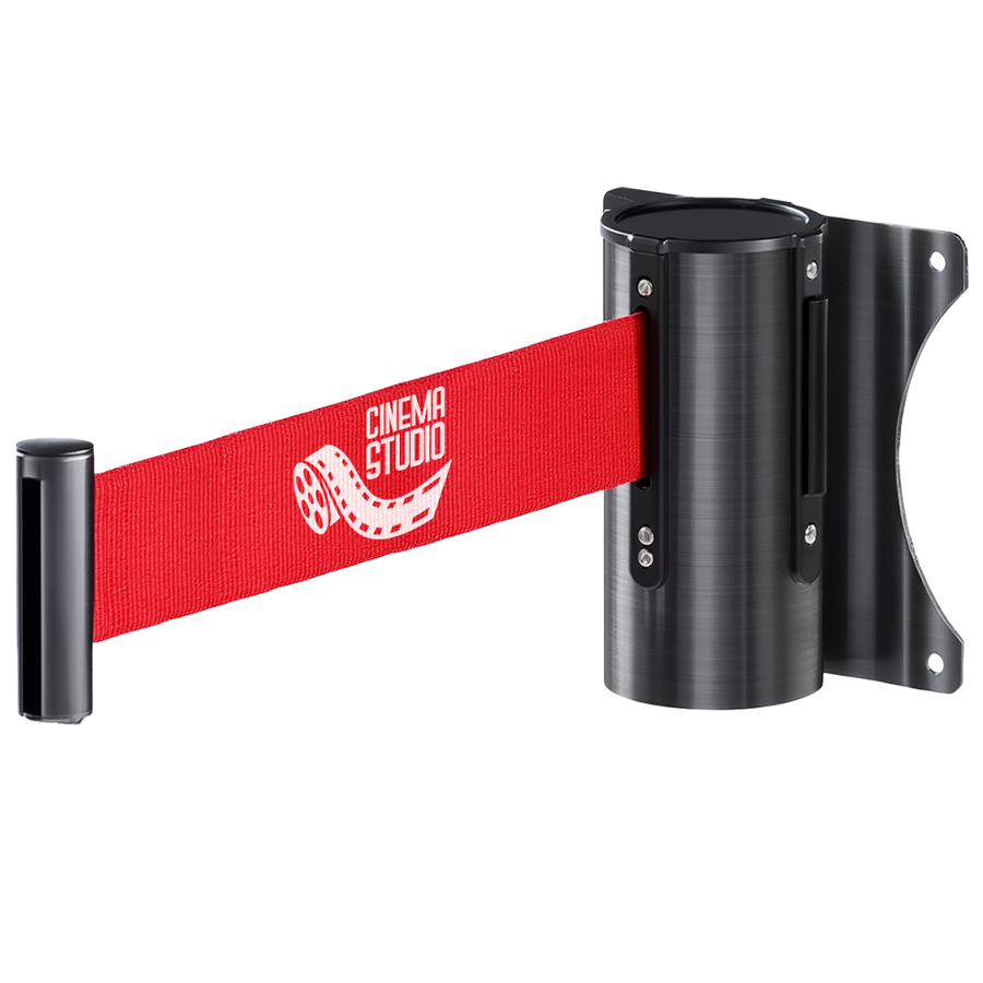 Wall Mount Retractable Belts - Custom Ribbons Now