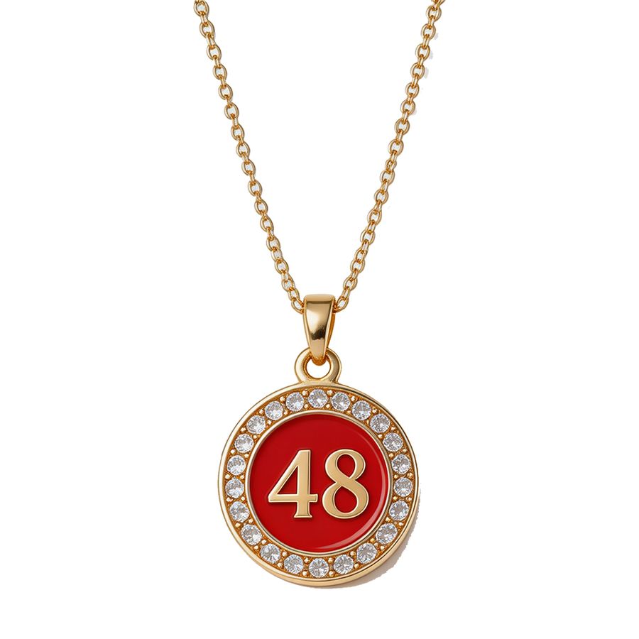 Rhinestone Necklaces - Custom Ribbons Now