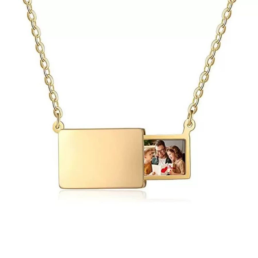 Photo Locket Necklaces - Custom Ribbons Now