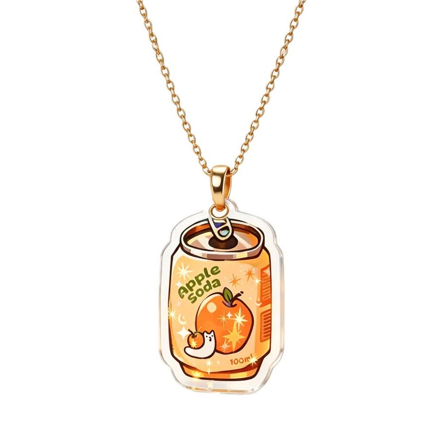 Acrylic Charm Necklaces - Custom Ribbons Now