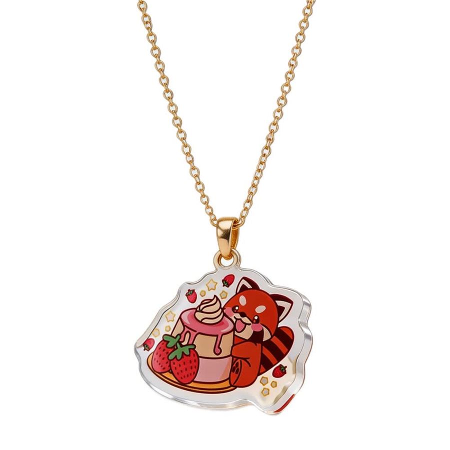 Acrylic Charm Necklaces - Custom Ribbons Now
