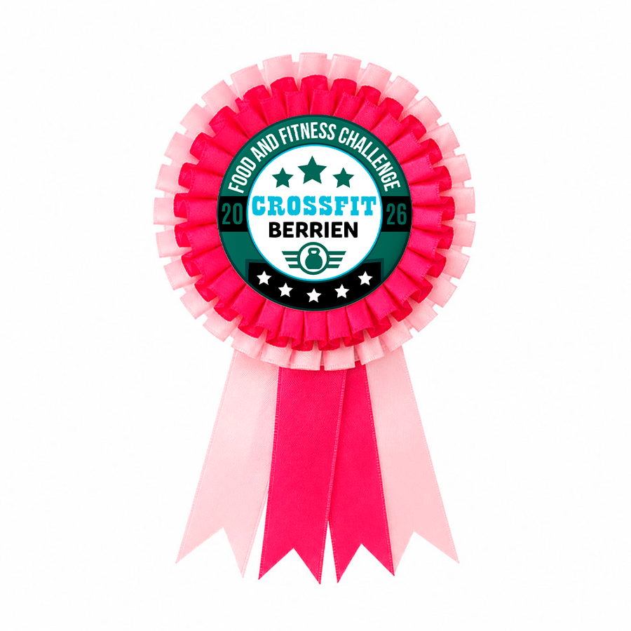 2 Tier Rosette Buttons - Custom Ribbons Now