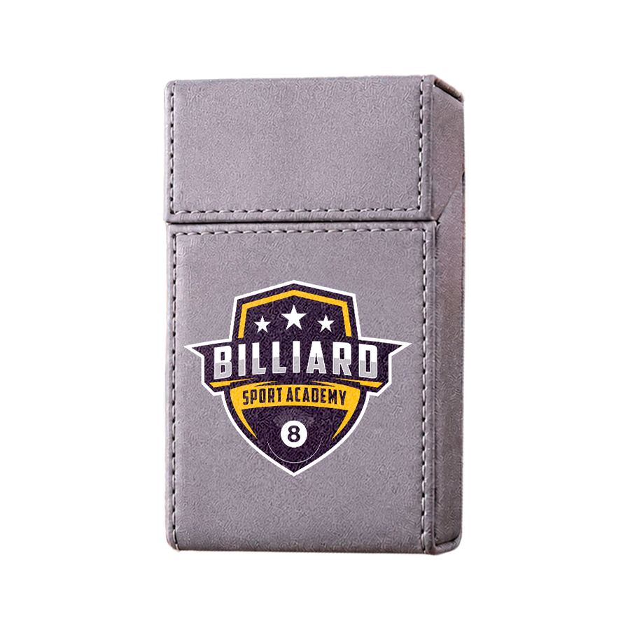 Flip Top PU Leather Full Bag Cigarette Cases - Custom Ribbons Now
