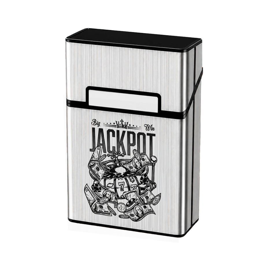 Metal Lid Cigarette Cigarette Cases - Custom Ribbons Now