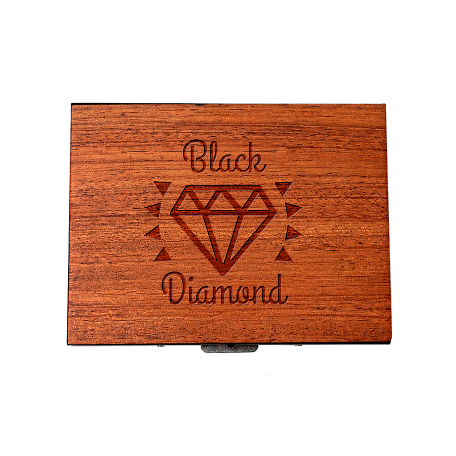 Metal Framed Wooden Cigarette Cases - Custom Ribbons Now