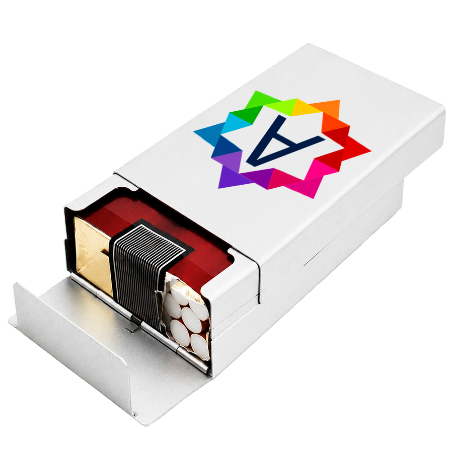Metal Cigarette Cases - Custom Ribbons Now