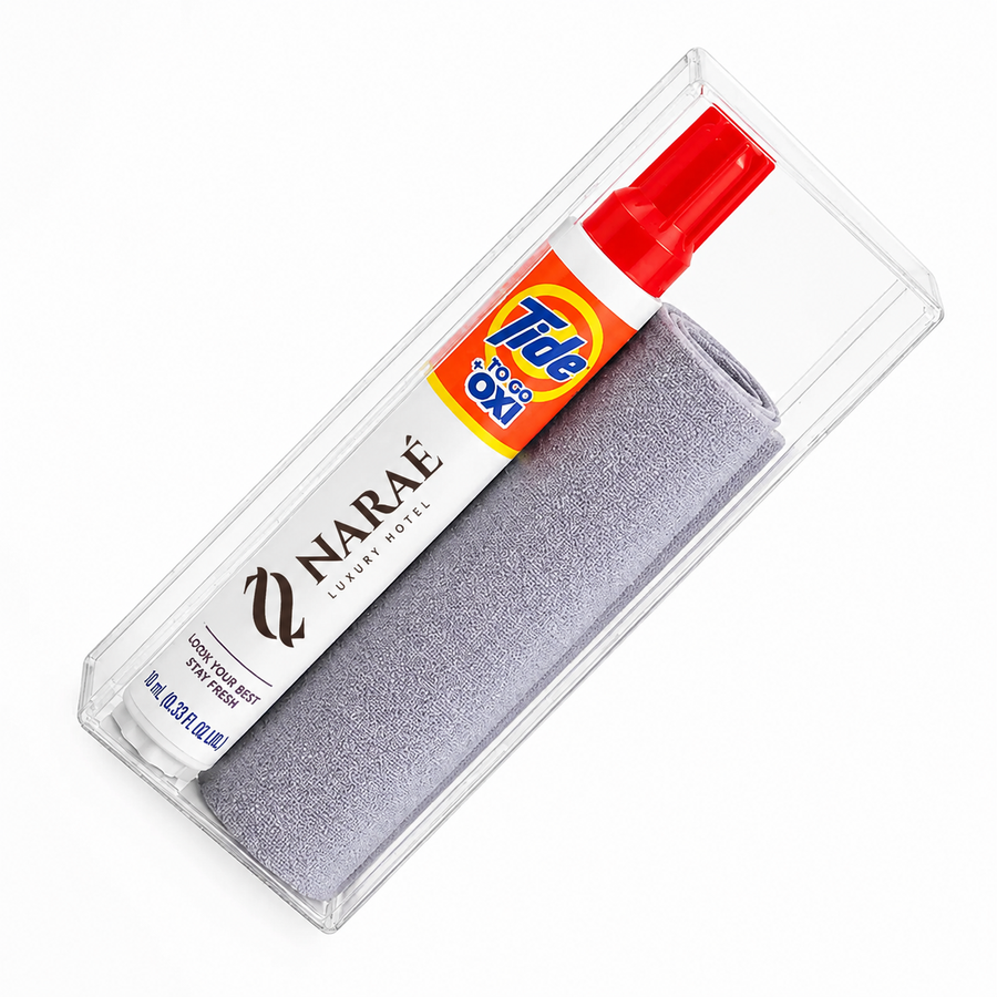 Tide® to Go + Oxi Stain Remover Travel Kits with Premium Microfiber Cloths - Custom Ribbons Now
