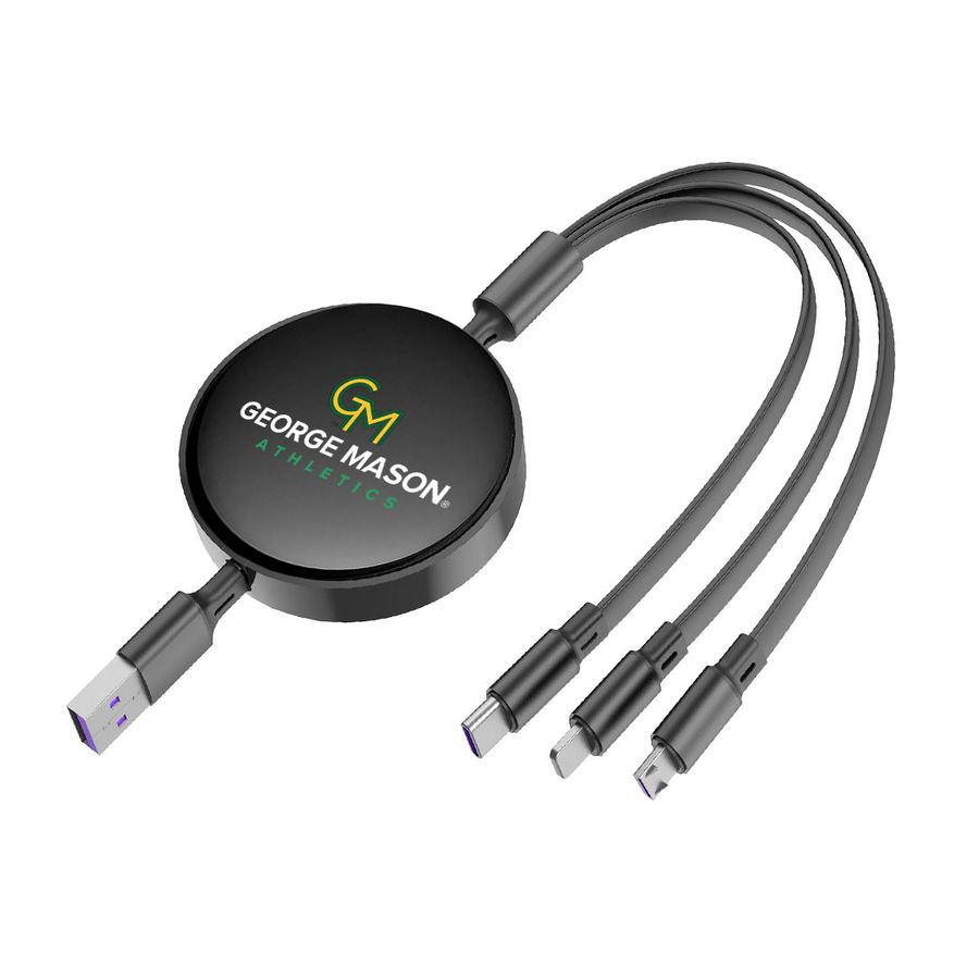 Soft Silicone 3-in-1 Charging Cables - Custom Ribbons Now