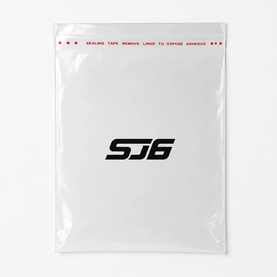 Resealable Clear Poly Bags - Custom Ribbons Now