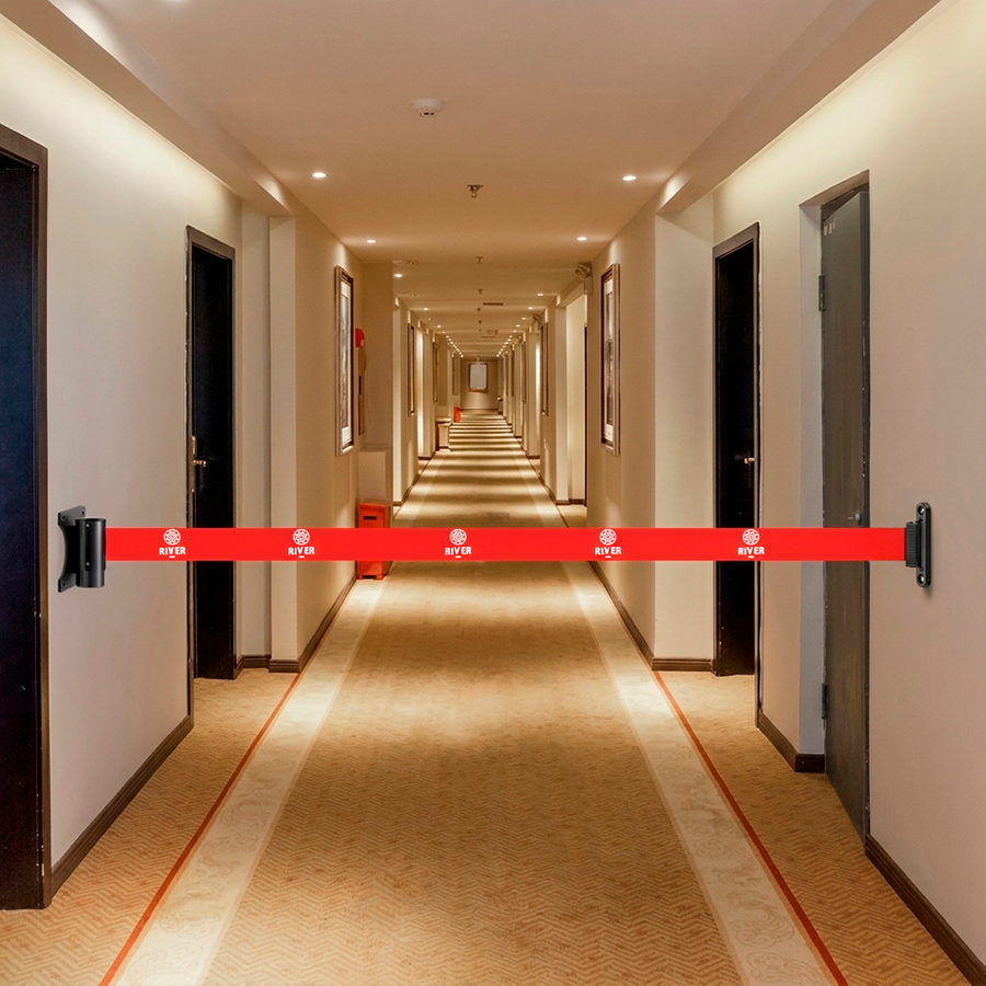 Wall Mount Retractable Belts - Custom Ribbons Now