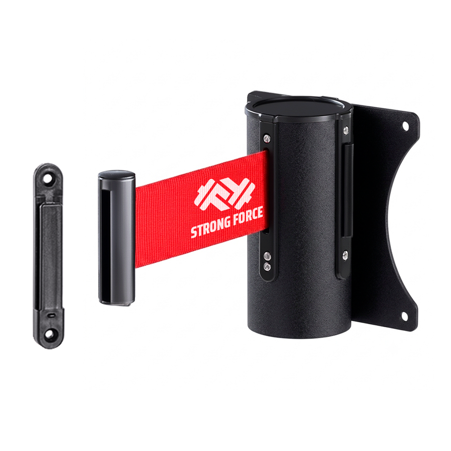 Wall Mount Retractable Belts - Custom Ribbons Now