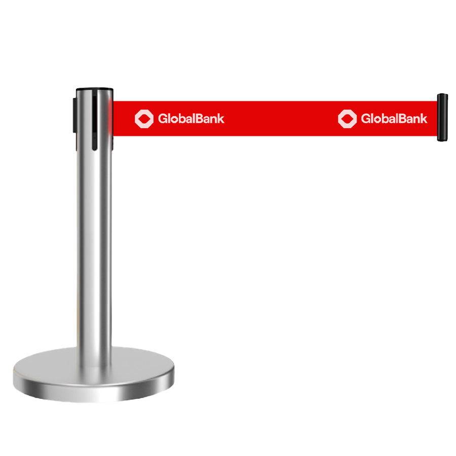 Low Profile Stanchions - Custom Ribbons Now