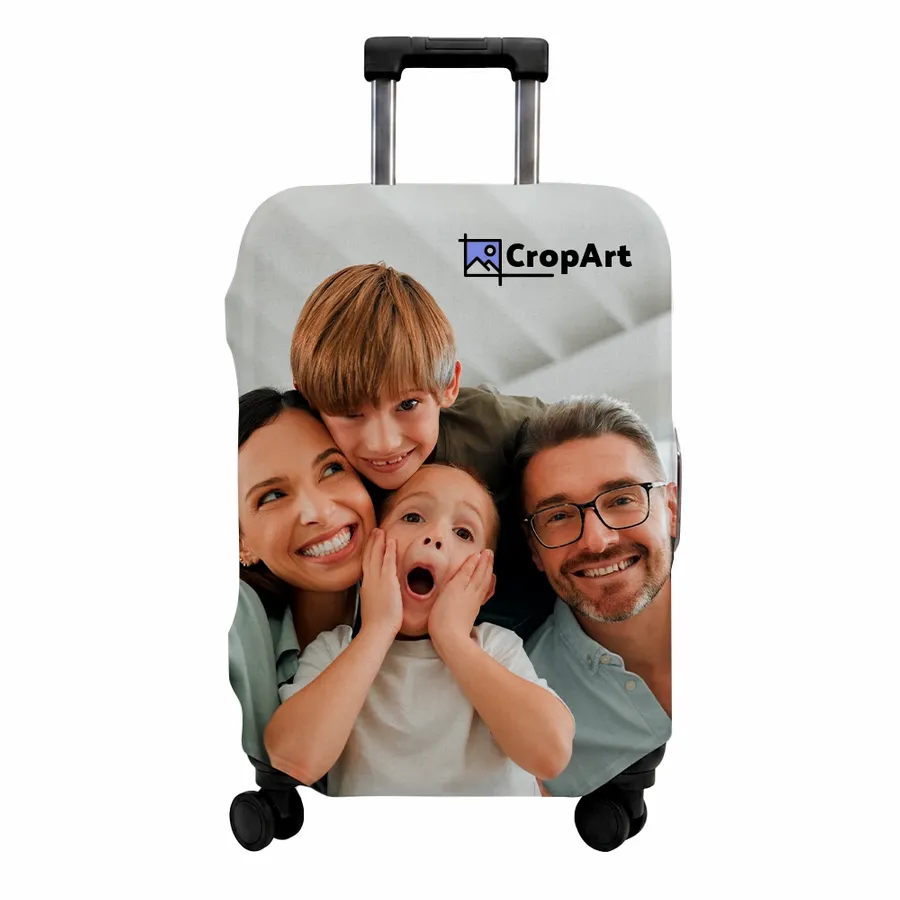 Photo Luggage Covers - Custom Ribbons Now