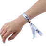 Full Color Metallic Edge Satin Cloth Wristbands