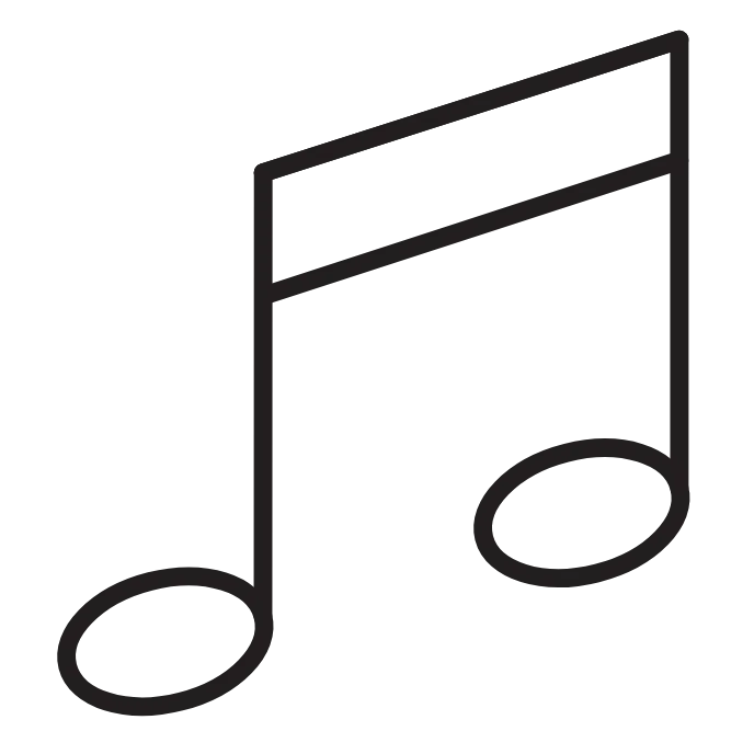 Music Note - Custom Ribbons Now