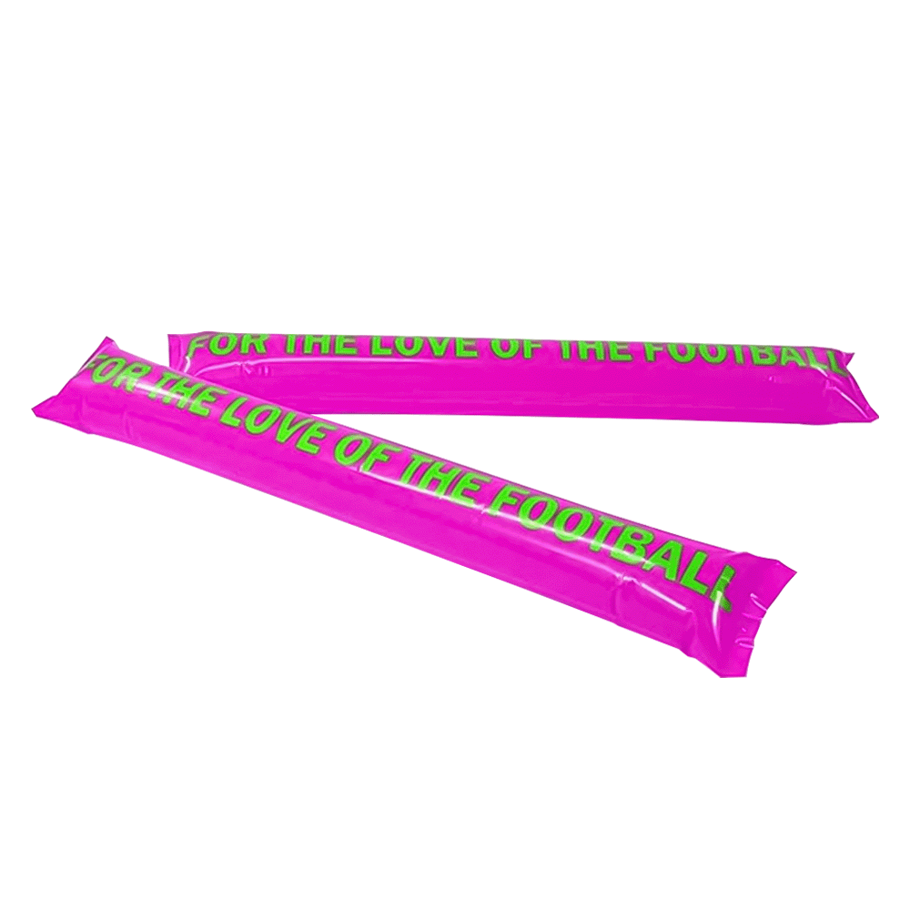 Inflatable LED Cheer Sticks - Custom Ribbons Now