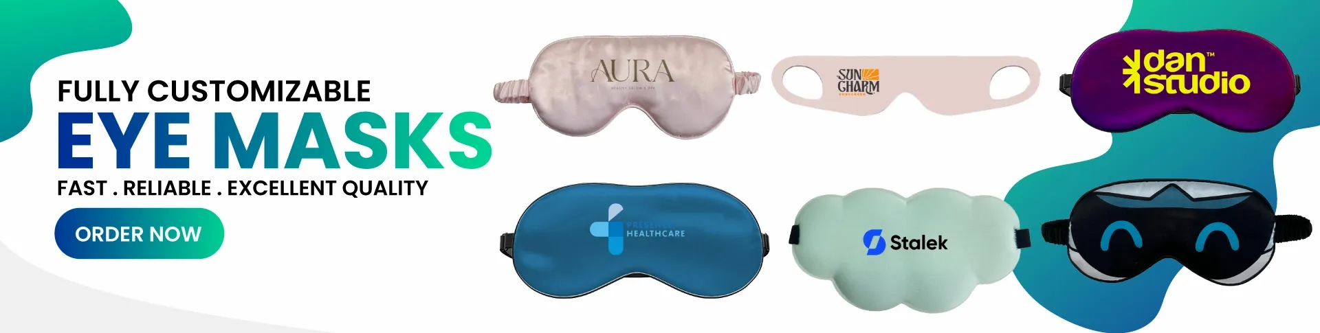 CustomRibbonsNow.Com Custom Eye Mask